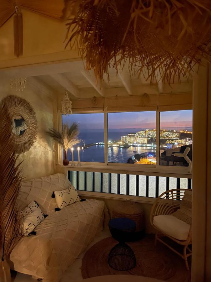 Boho Style Bungalow With Ocean View Mogán Zewnętrze zdjęcie